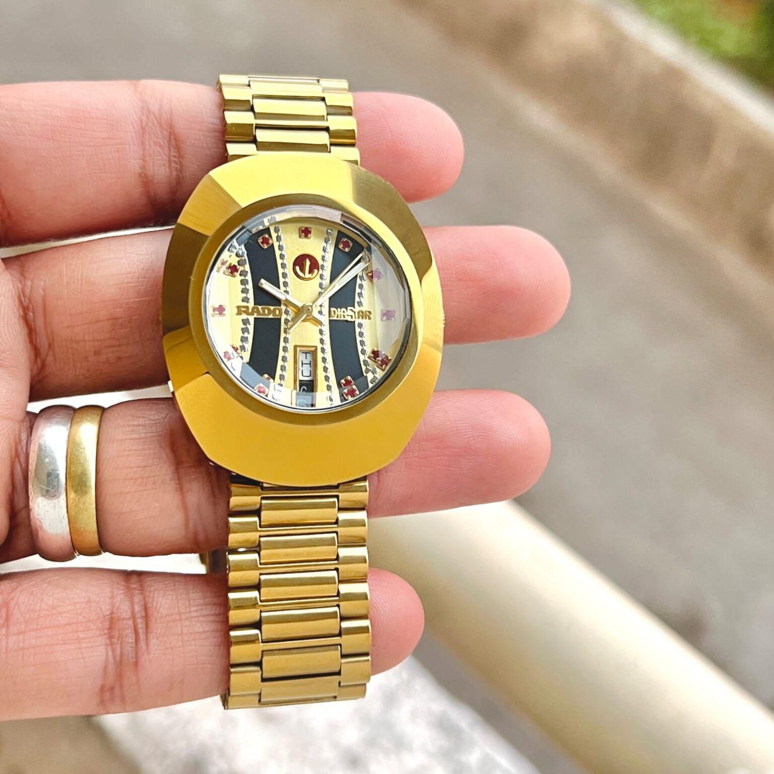 WhatsApp Image 2026-07-17 at 10.45.14 PM Rado Oval Golden Dial Automatic - Image 1