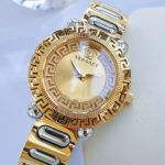 Versace Two-Tone Gold Dial Quartz
