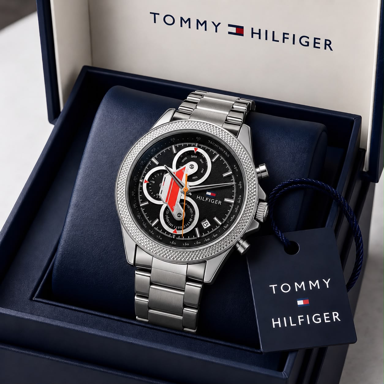 Tommy Hilfiger Chronograph Blue Dial Quartz