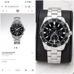 Tag Heuer Aquaracer Chronograph Black Quartz - Image 2