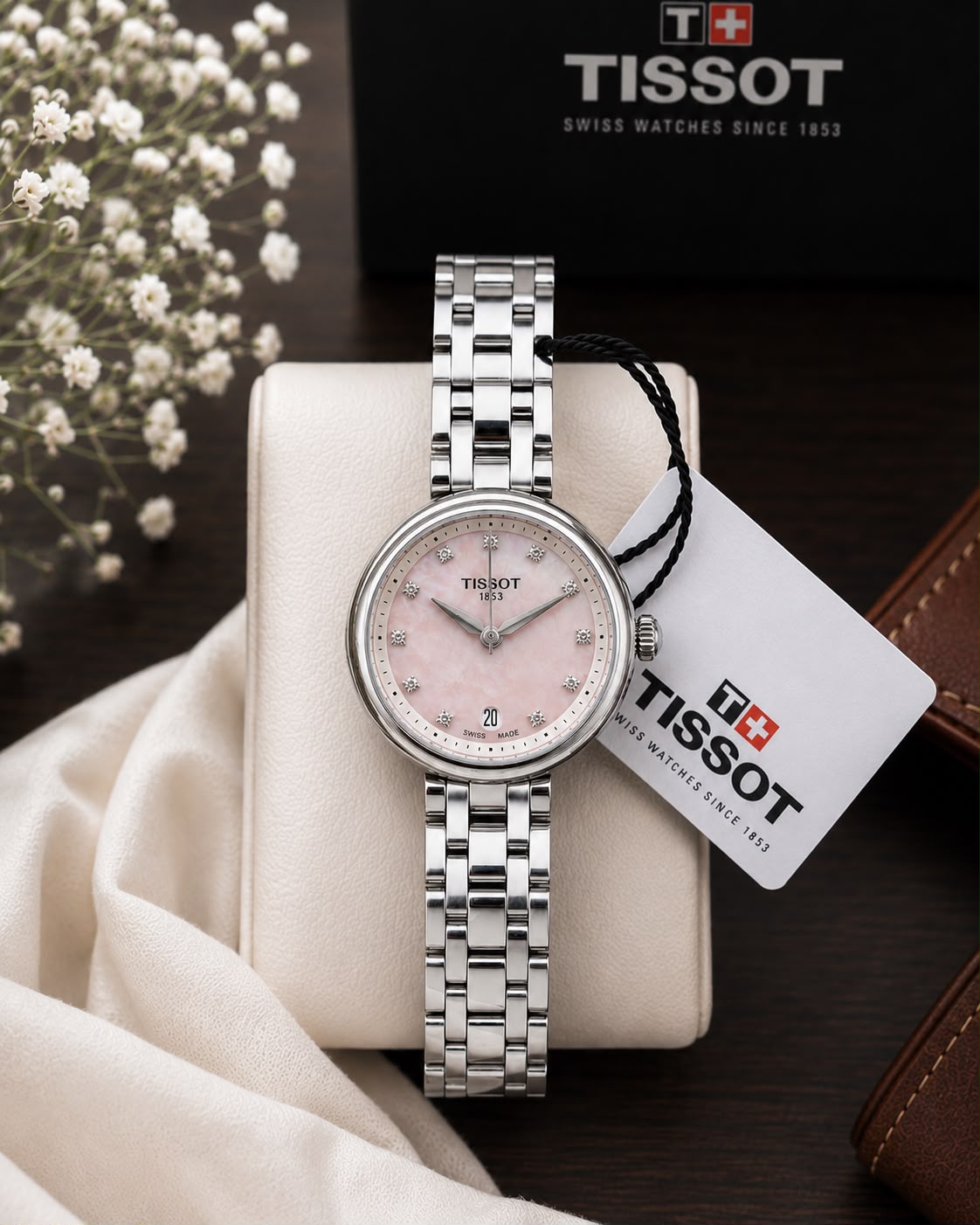 Tissot Flamingo Mother-of-Pearl Dial