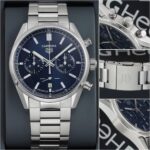 Tag Heuer Carrera Blue Dial Chronograph - Image 7