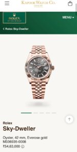Rolex Sky-Dweller Rose Gold Automatic - Image 2