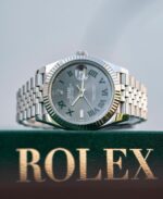 Rolex Oyster Perpetual Grey Dial Automatic - Image 2