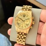 Michael Kors Lexington Gold Chronograph Quartz