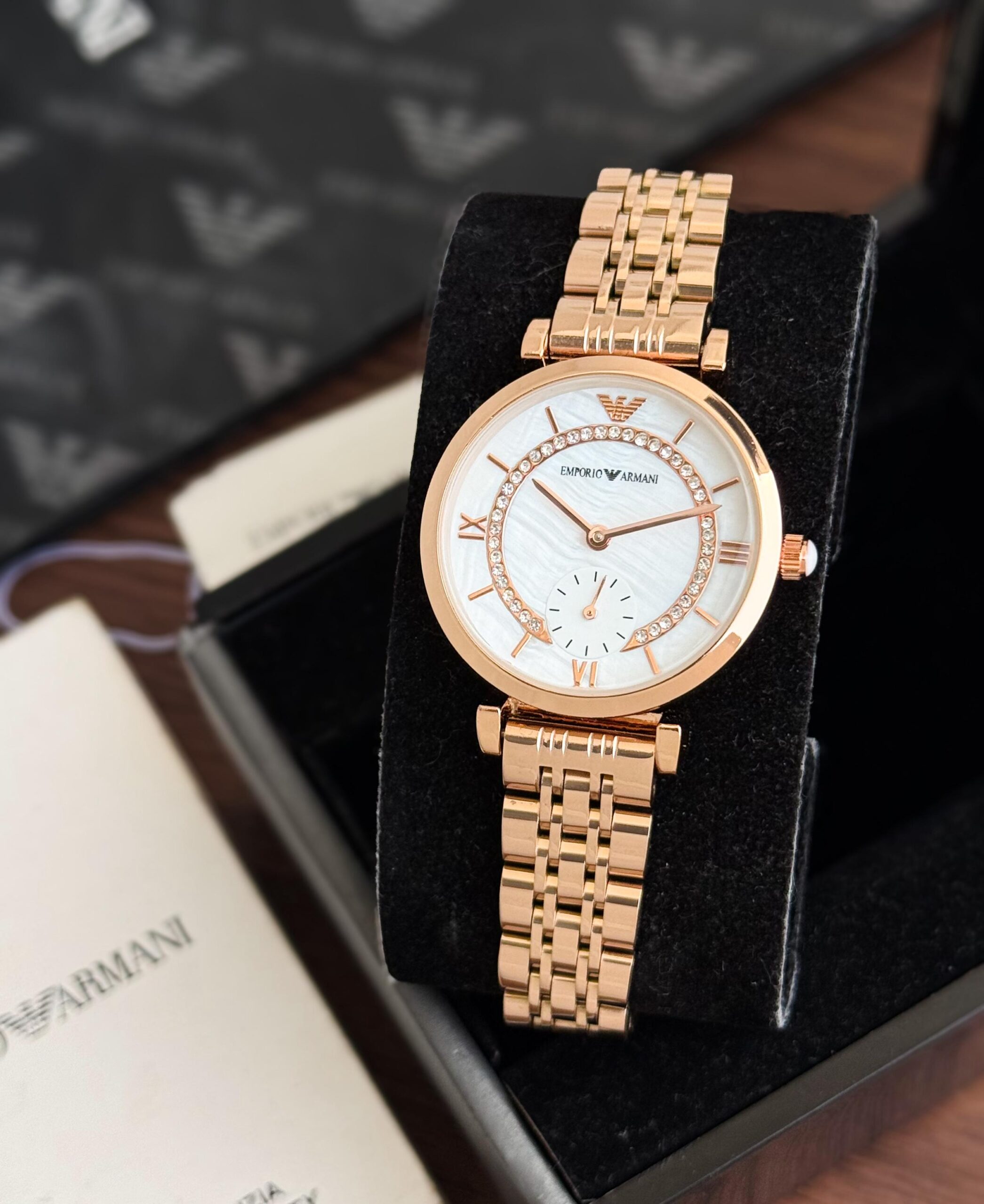 WhatsApp Image 2026-07-18 at 6.04.35 PM Emporio Armani Rose Gold Quartz - Image 1