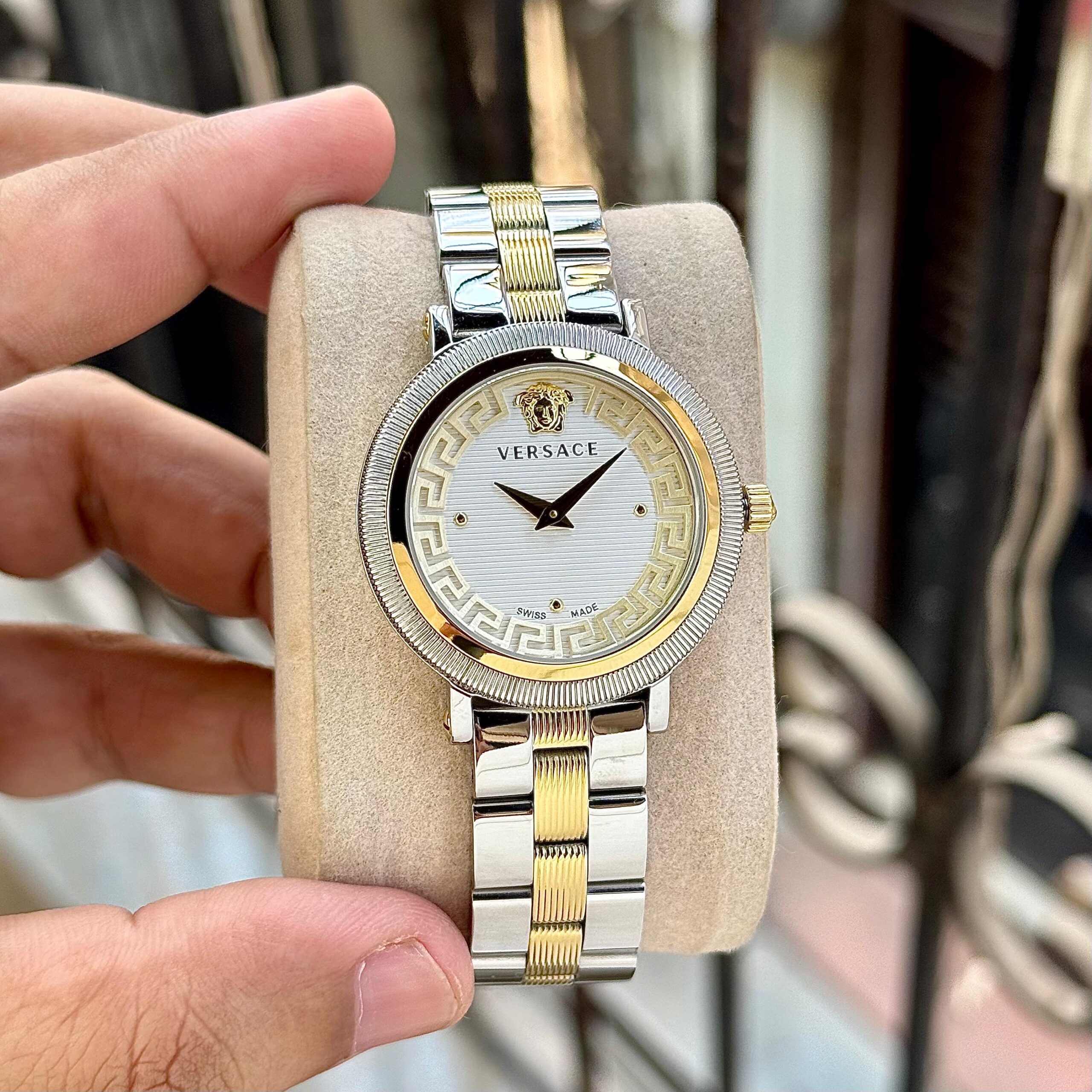 WhatsApp Image 2026-07-18 at 6.06.00 PM Versace Greca Flourish Quartz - Image 1