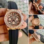 Rolex Tiger Rose Gold Rainbow chronograph - Image 3
