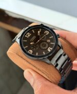 Fossil Nate Chronograph Brown Dial Quartz - Image 3