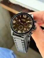 Fossil Nate Chronograph Brown Dial Quartz - Image 4