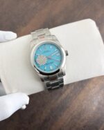 Rolex Oyster Perpetual Tiffany Dial Automatic - Image 4