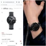 Rado Centrix Black Quartz Chronograph - Image 2