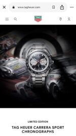 Tag Heuer Black Analog Dial Quartz - Image 2