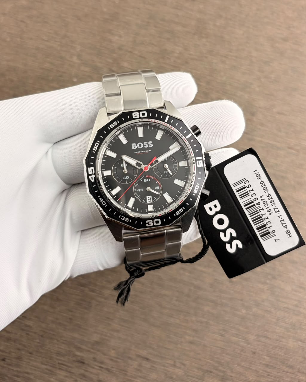 WhatsApp Image 2026-07-20 at 2.26.23 PM (1) Hugo Boss Energy Black Multi-Function Quartz - Image 1