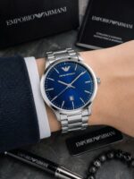 Emporio Armani Renato Series Blue Dial - Image 6