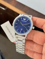 Emporio Armani Renato Series Blue Dial - Image 2