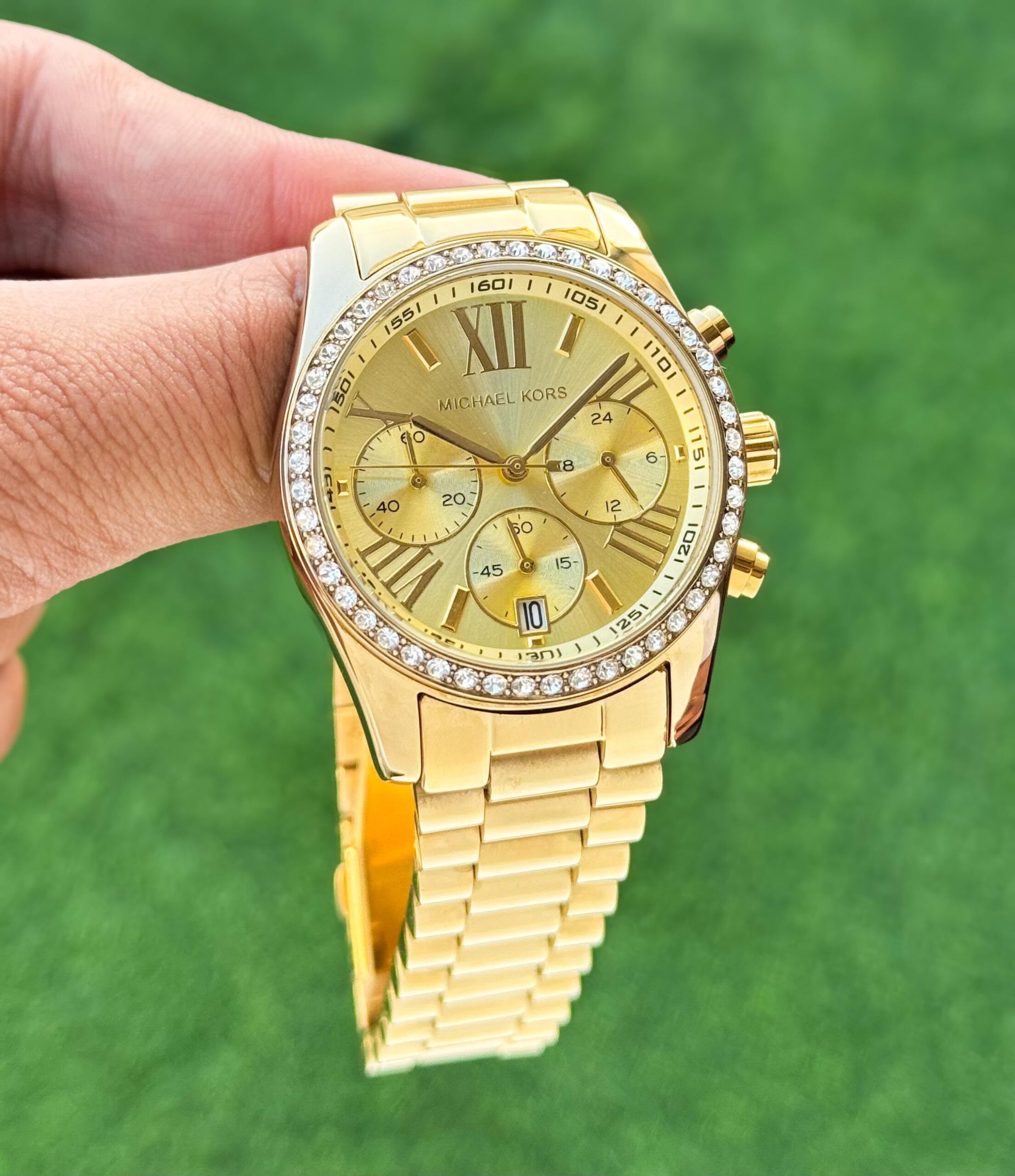 WhatsApp Image 2026-07-20 at 2.28.14 PM (1) Michael Kors Gold Dial 36mm Quartz - Image 1