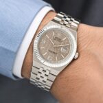 Rolex Grey Textured Dial Quartz