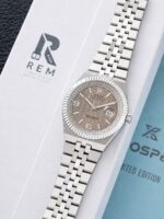 Rolex Grey Textured Dial Quartz - Image 2