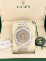 Rolex Grey Textured Dial Quartz - Image 3