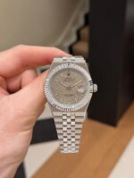 Rolex Grey Textured Dial Quartz - Image 4