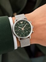 Emporio Armani Green Sunburst Dial Quartz - Image 2