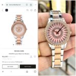 Michael Kors Layton Sunburst Pink Dial - Image 2