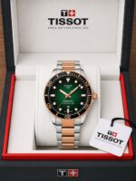 Tissot Seastar Powermatic 80 Emerald Green Dial - Image 2