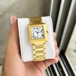 Cartier Tank Française Gold White Dial Automatic