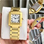 Cartier Tank Française Gold White Dial Automatic - Image 4