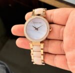 Michael Kors Parker Plum White Dial - Image 4