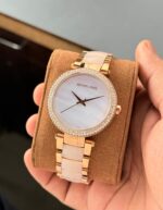 Michael Kors Parker Plum White Dial - Image 2