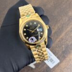 Rolex Datejust Yellow Gold Black Dial Automatic