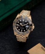 Rolex GMT Black Dial Golden Automatic - Image 2