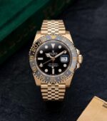 Rolex GMT Black Dial Golden Automatic - Image 8