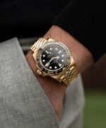 Rolex GMT Black Dial Golden Automatic - Image 5