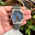 Audemars Piguet Royal Oak Flying Ice Blue Dial - Image 2