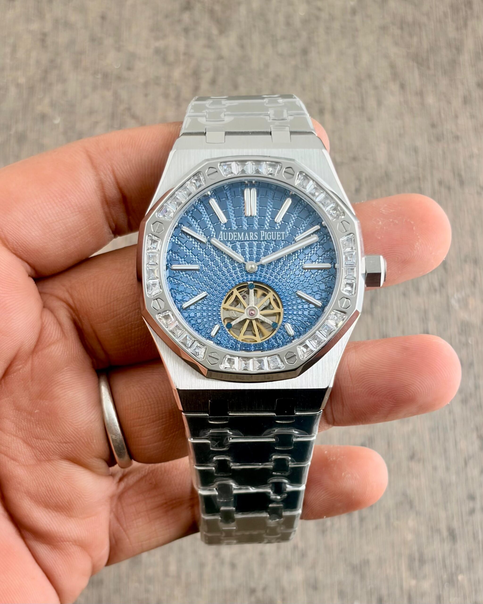WhatsApp Image 2026-07-21 at 7.53.02 PM (1) Audemars Piguet Royal Oak Flying Ice Blue Dial - Image 1