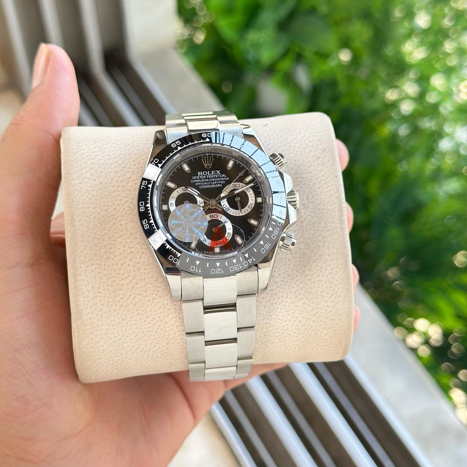 WhatsApp Image 2026-07-21 at 7.56.10 PM Rolex Oyster Black Dial Perpetual Automatic - Image 1