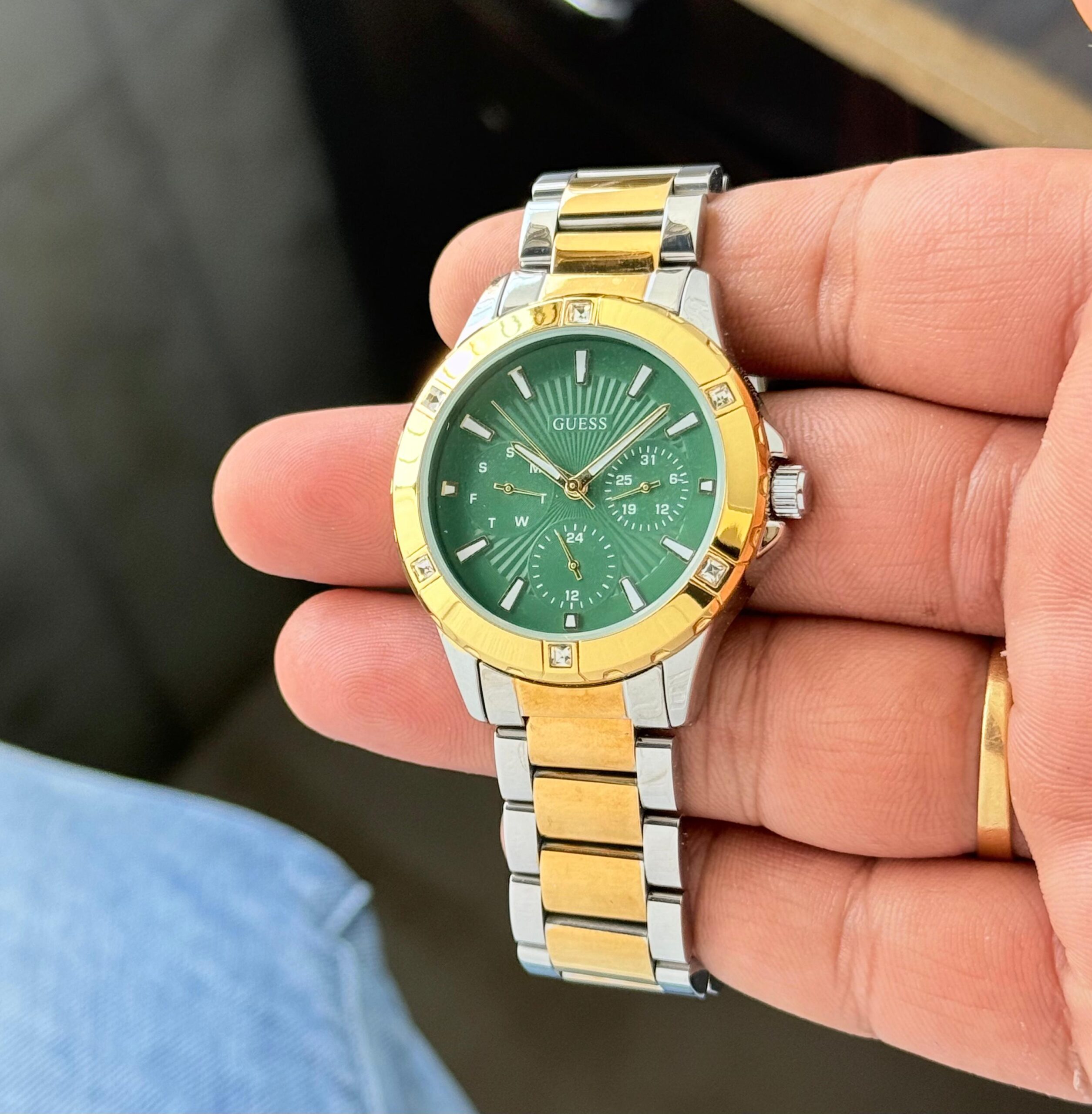 WhatsApp Image 2026-07-21 at 7.57.51 PM Guess Mist Dual-Tone Quartz - Image 1