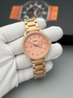 Fossil Skeleton Rose Gold & White Dial - Image 4