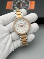 Fossil Skeleton Rose Gold & White Dial - Image 3