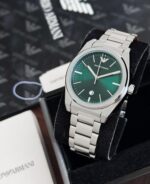 Emporio Armani Green Dial 42mm Quartz - Image 3