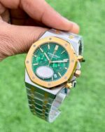 Audemars Piguet Royal Oak Green Dial Chronograph - Image 2