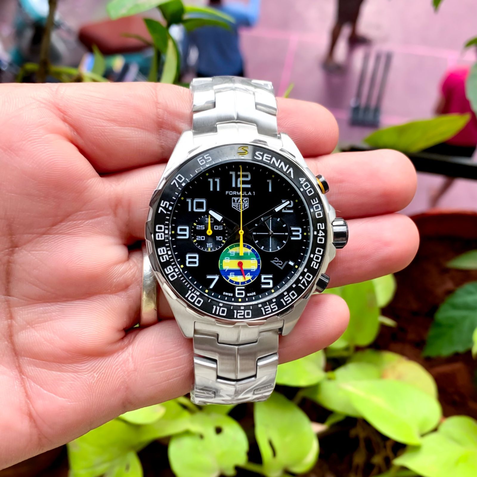 WhatsApp Image 2026-07-21 at 8.11.36 PM Tag Heuer Black Senna Edition Chronograph - Image 1