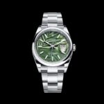 Rolex Oyster DateJust Olive Green Dial Automatic - Image 2