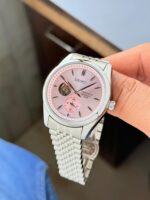 Seiko Presage Classic Pink Dial Open Heart - Image 4