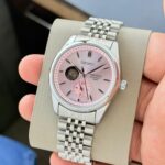 Seiko Presage Classic Pink Dial Open Heart