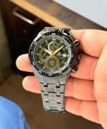 Edifice Casio EFR-539 Black Dial Chrono - Image 2