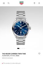 Tag Heuer Carrera Twin Time Automatic - Image 3